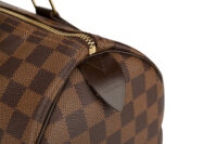 0687. Louis Vuitton Speedy 30 Damier Ebene, Gold Hardware8