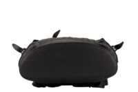 0691. Gucci GG Supreme Jumbo Backpack Black Empreinte, Silver Hardware7