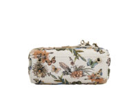0694. Dior Lady Dior Micro Flower Butterfly Motif White Embellished Leather, Gold Hardware14
