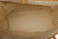 0702. Louis Vuitton Vintage Neverfull MM Damier Azur Canvas, Gold Hardware11