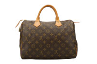 0703. Louis Vuitton Vintage Speedy 30 Monogram Canvas, Gold Hardware1
