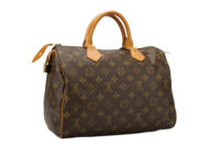0703. Louis Vuitton Vintage Speedy 30 Monogram Canvas, Gold Hardware2