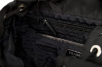 0682. Prada Re-nylon Black Backpack, Silver Hardware16