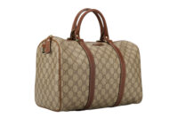 0704. Gucci Ophidia Supreme GG Canvas Duffel bag, Gold Hardware2
