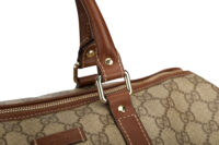 0704. Gucci Ophidia Supreme GG Canvas Duffel bag, Gold Hardware7