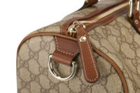 0704. Gucci Ophidia Supreme GG Canvas Duffel bag, Gold Hardware8