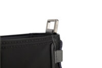 0709. Dior North South Medium Black Canvas Leather Tote, Black Hardware18