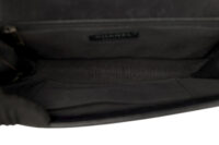 0711. Chanel Boy Bag Large Black Lambskin Diamond Quilted Leather, Ruthenium Hardware14