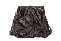 0714. Chanel Grand Shopping Tote (GST) Crinkled Burgundy Leather, Silver Hardware3