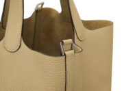 0722. Hermes Piciton 22 Trench Clemence Leather, Palladium Hardware10