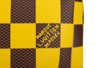 0723. Louis Vuitton Speedy 50 Bandouliere Damier Pop Canvas Travel Bag, Gold Hardware10