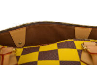 0723. Louis Vuitton Speedy 50 Bandouliere Damier Pop Canvas Travel Bag, Gold Hardware12