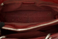 0724. Chanel Grand Shopping Tote (GST) Caviar Burgundy Leather, Silver Hardware11