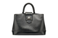 0725. Louis Vuitton Black Epi Leather Mirabeau GM Handbag, Silver Hardware1