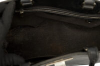 0725. Louis Vuitton Black Epi Leather Mirabeau GM Handbag, Silver Hardware12