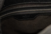 0725. Louis Vuitton Black Epi Leather Mirabeau GM Handbag, Silver Hardware13