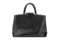 0725. Louis Vuitton Black Epi Leather Mirabeau GM Handbag, Silver Hardware4