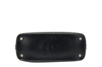 0725. Louis Vuitton Black Epi Leather Mirabeau GM Handbag, Silver Hardware6