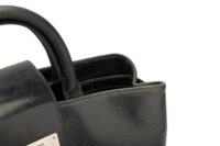 0725. Louis Vuitton Black Epi Leather Mirabeau GM Handbag, Silver Hardware8
