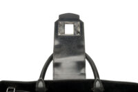 0725. Louis Vuitton Black Epi Leather Mirabeau GM Handbag, Silver Hardware9