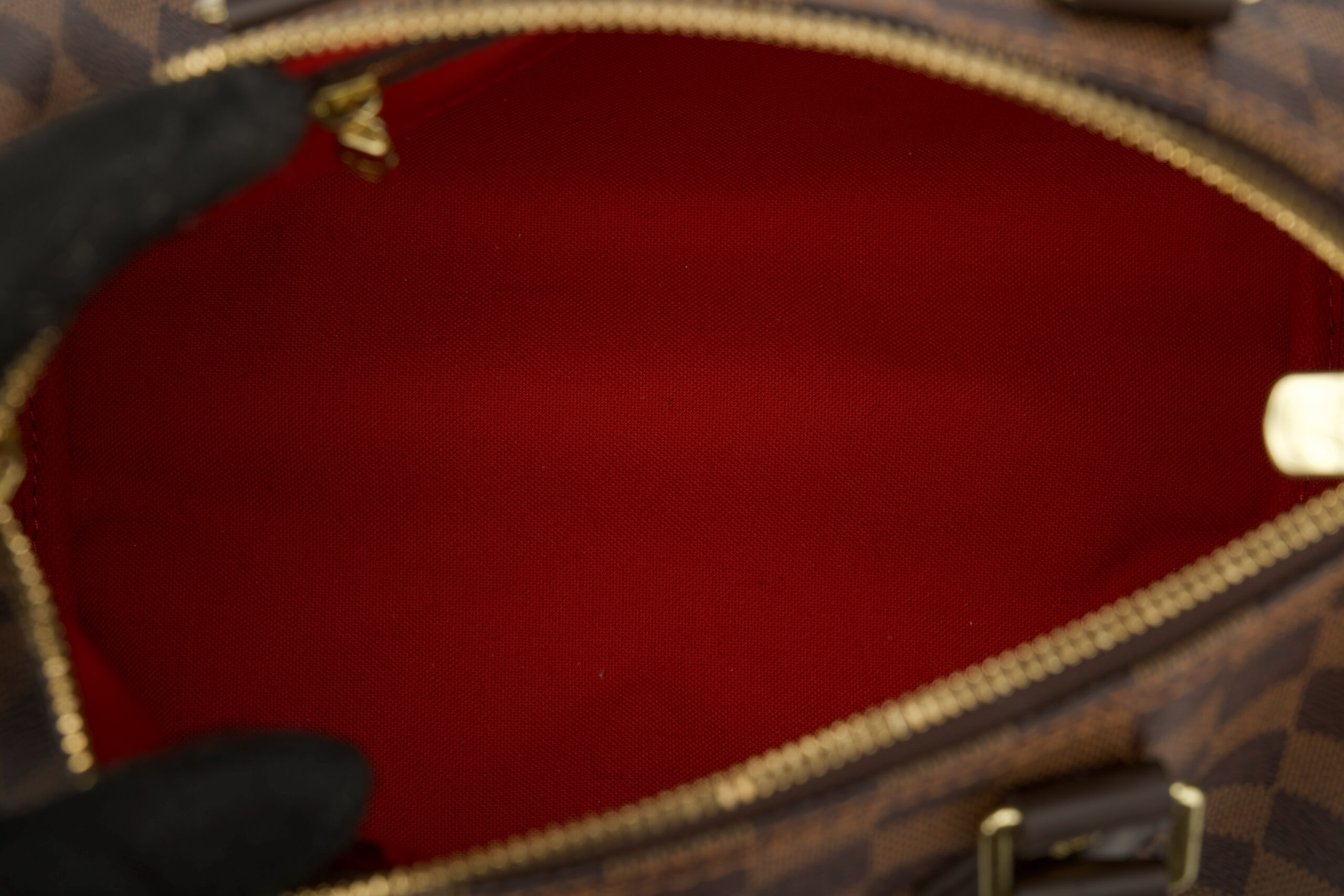 0729. Louis Vuitton Speedy Classic 25 Damier Ebene, Gold Hardware13