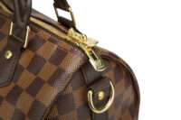 0729. Louis Vuitton Speedy Classic 25 Damier Ebene, Gold Hardware7