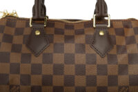 0729. Louis Vuitton Speedy Classic 25 Damier Ebene, Gold Hardware8