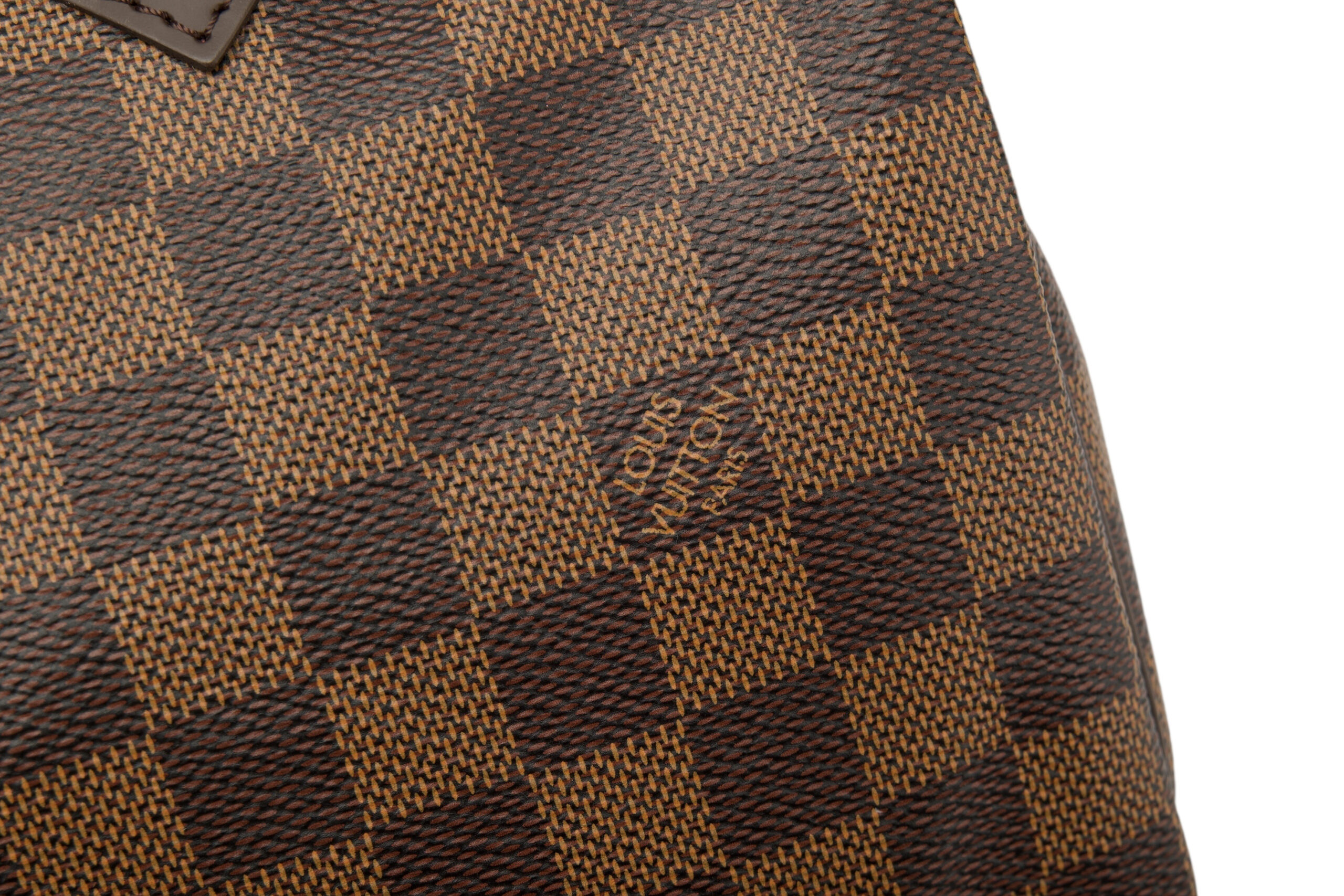 0729. Louis Vuitton Speedy Classic 25 Damier Ebene, Gold Hardware9
