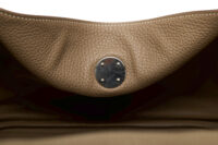 0734. Hermes Lindy 30 Etoupe Togo Leather, Palladium Hardware13