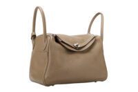 0734. Hermes Lindy 30 Etoupe Togo Leather, Palladium Hardware2