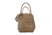 0734. Hermes Lindy 30 Etoupe Togo Leather, Palladium Hardware3