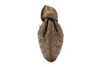 0736. Bottega Veneta Mini Jodie Grey Intrecciato Leather, Gold Hardware3