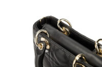 0738. Dior Mini Lady D-Joy Black Cannage Lambskin, Gold Hardware8
