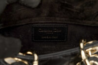 0738. Dior Mini Lady D-Joy Black Cannage Lambskin, Gold Hardware9