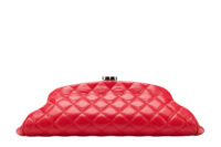 0748. Chanel Timeless Pink Lambskin Quilted Clutch, Silver Hardware4