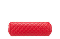 0748. Chanel Timeless Pink Lambskin Quilted Clutch, Silver Hardware6