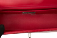 0749. Chanel Classic Mini Rectangle Flap Bag Pink Exotic Leather, Silver Hardware12