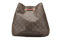 0757. LV NeoNoe Monogram Canvas Bucket bag Cherry Red, Gold Hardware4