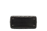 0759. Dior Lady Dior Medium Black Cannage Leather, Silver Hardware7