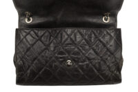 0769. Chanel CC Crave Black Caviar Leather, Silver Hardware11