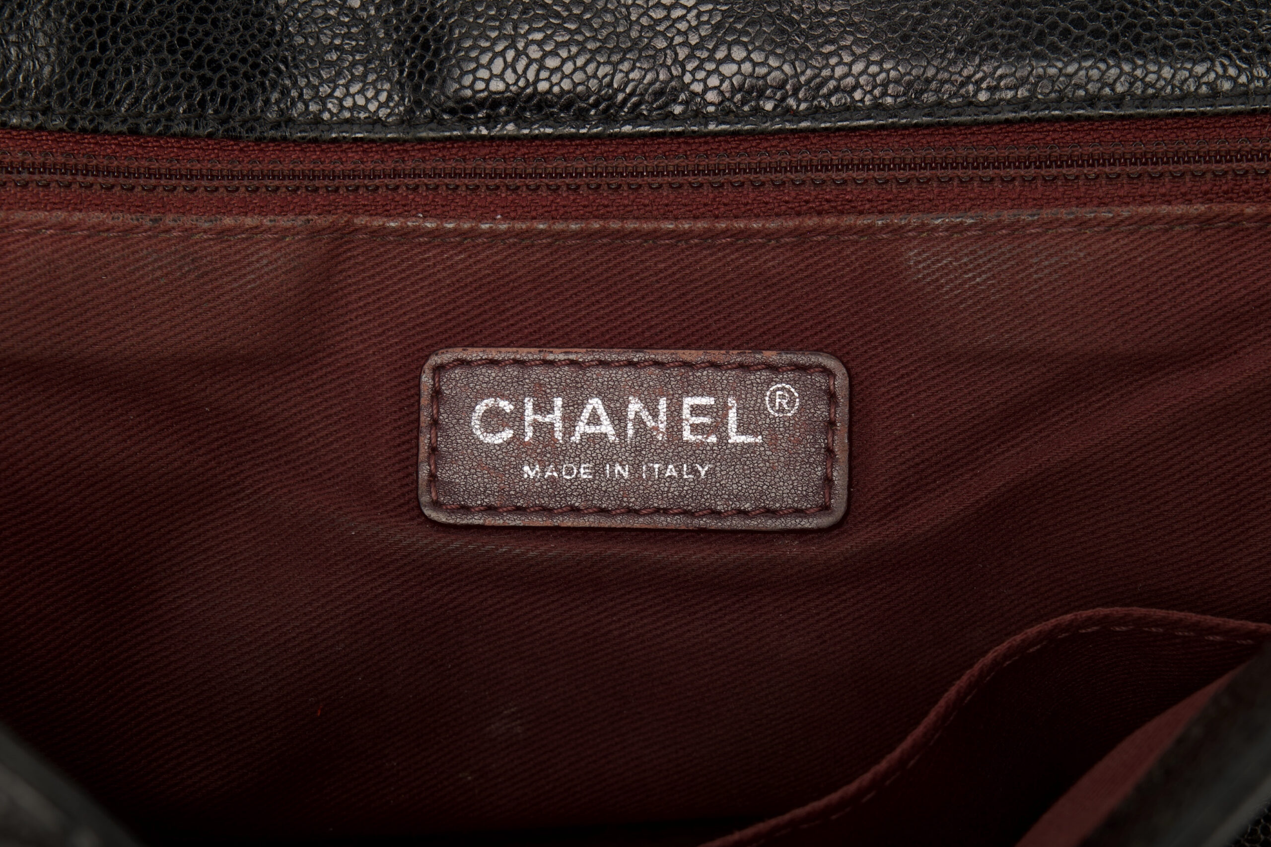 0769. Chanel CC Crave Black Caviar Leather, Silver Hardware15