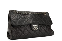 0769. Chanel CC Crave Black Caviar Leather, Silver Hardware2