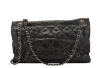0769. Chanel CC Crave Black Caviar Leather, Silver Hardware4