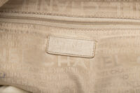 0770. Chanel Boston bag brown, Leather, Silver Hardware9