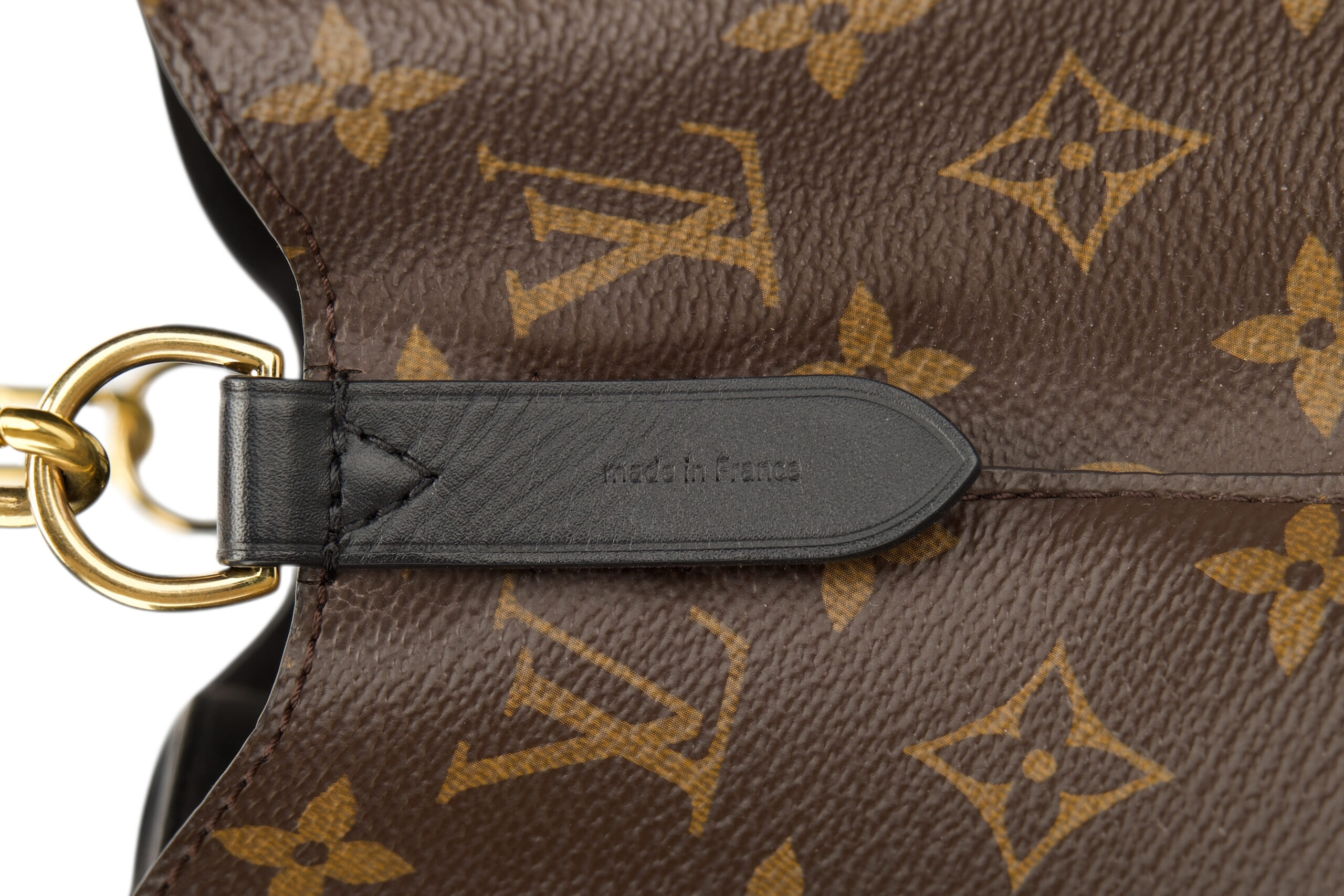 0771. LV Neonoe Mongram Bucket Bag Monogram, Canvas, Gold Hardware10