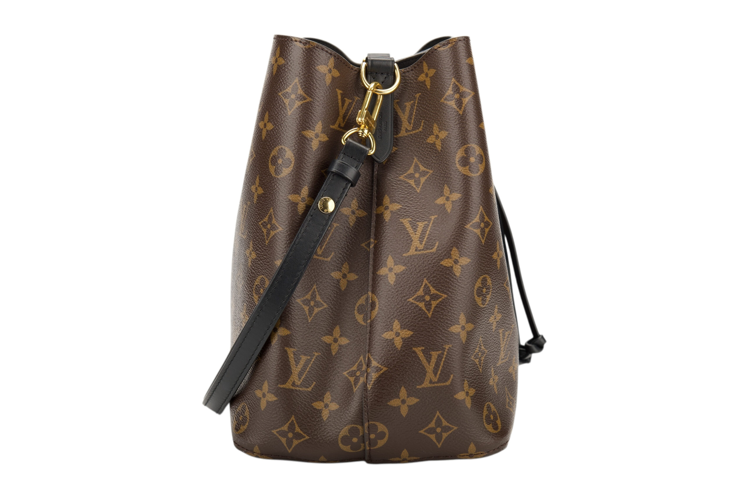0771. LV Neonoe Mongram Bucket Bag Monogram, Canvas, Gold Hardware3