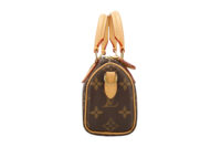 0772. Louis Vuittion Nano Speedy Monogram Canvas, Gold Hardware3