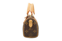 0772. Louis Vuittion Nano Speedy Monogram Canvas, Gold Hardware5