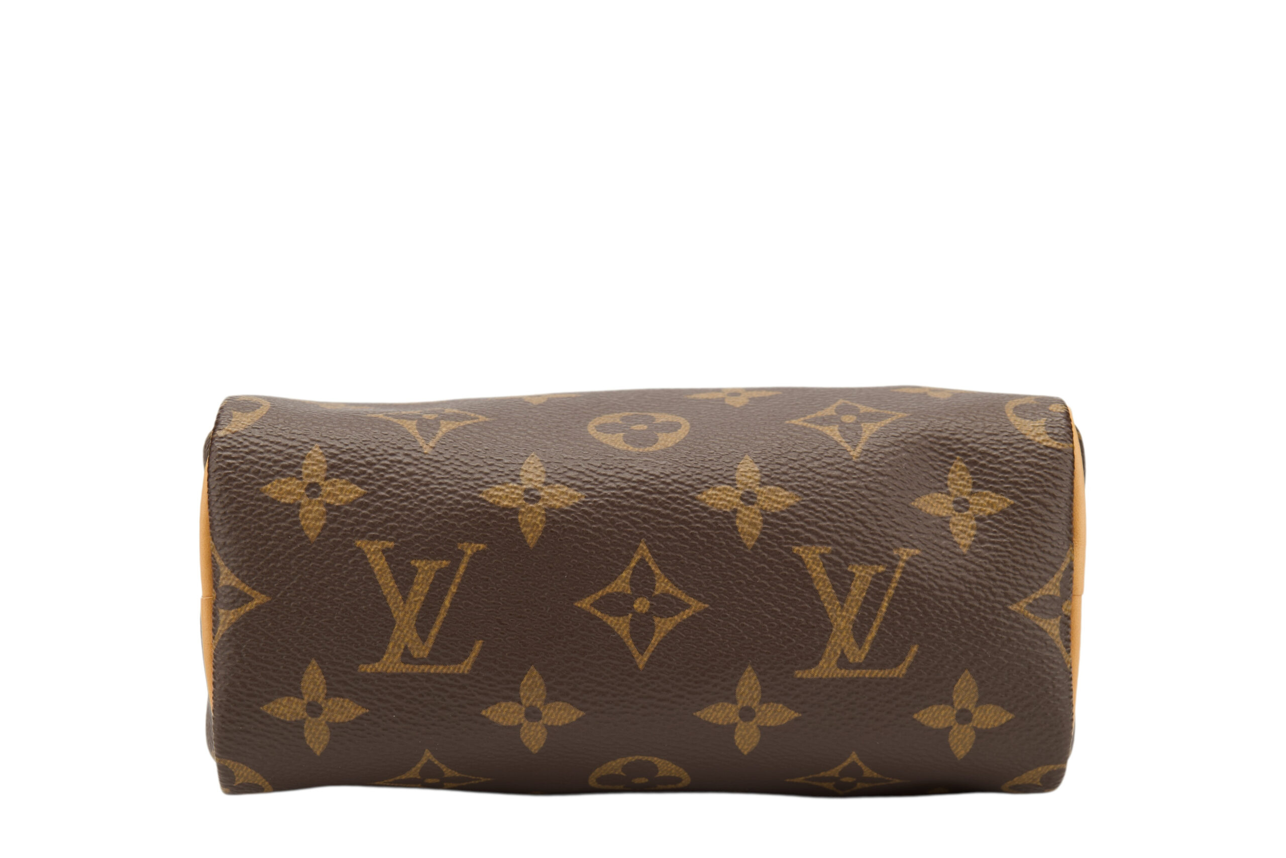 0772. Louis Vuittion Nano Speedy Monogram Canvas, Gold Hardware6