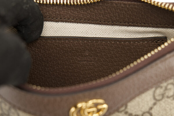 Gucci Ophidia Mini GG Supreme Canvas Shoulder Bag, Gold Hardware